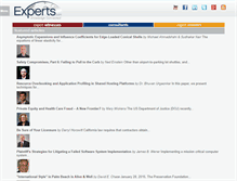Tablet Screenshot of experts.com